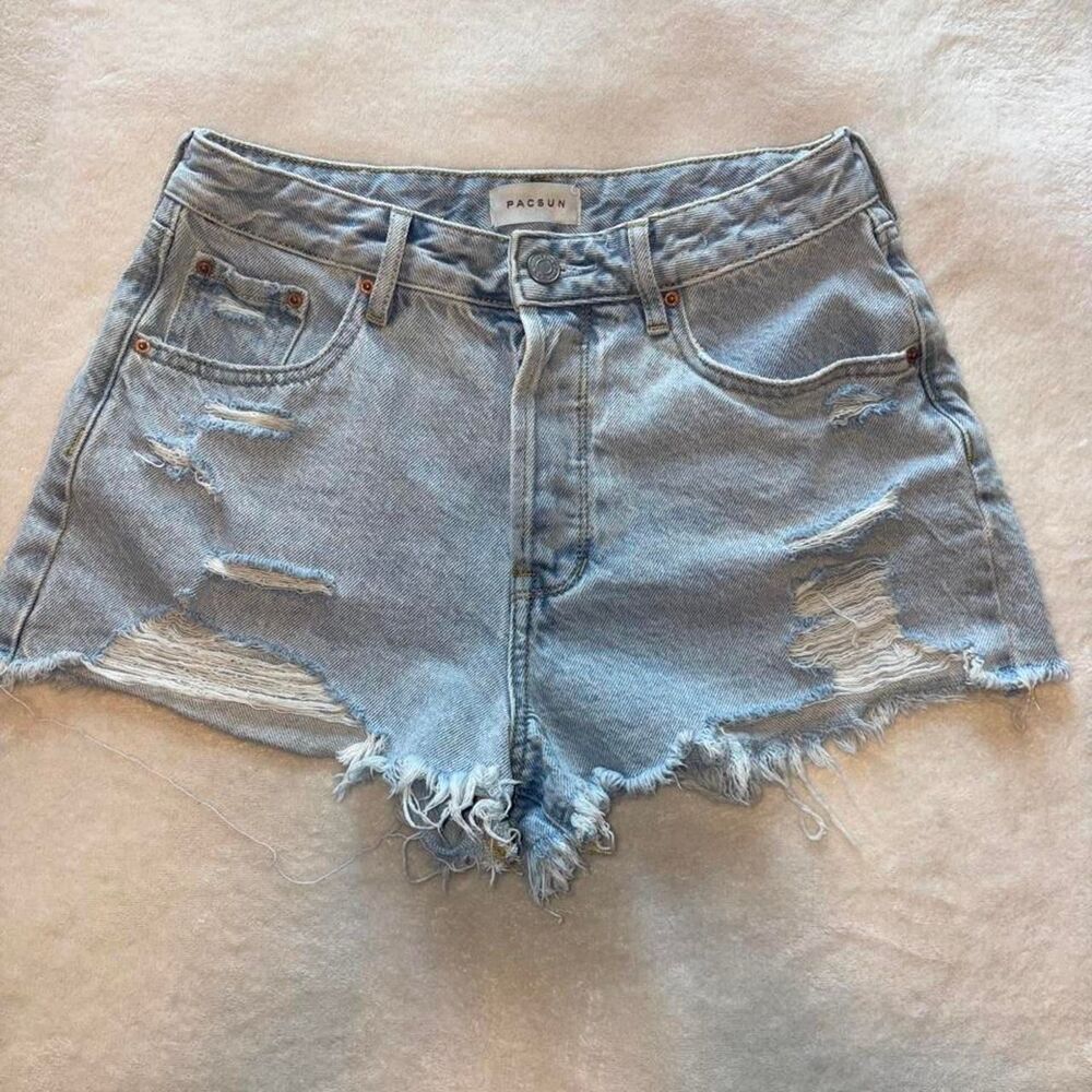 Pacsun Women's Blue Shorts